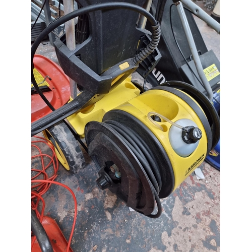 912 - A Karcher K6.75 240v pressure washer with attachments