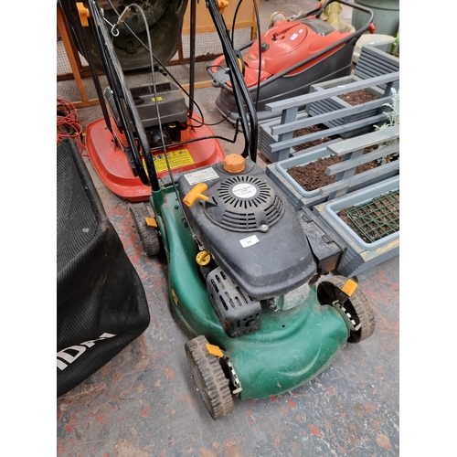 915 - A B&Q 3.5hp petrol lawn mower