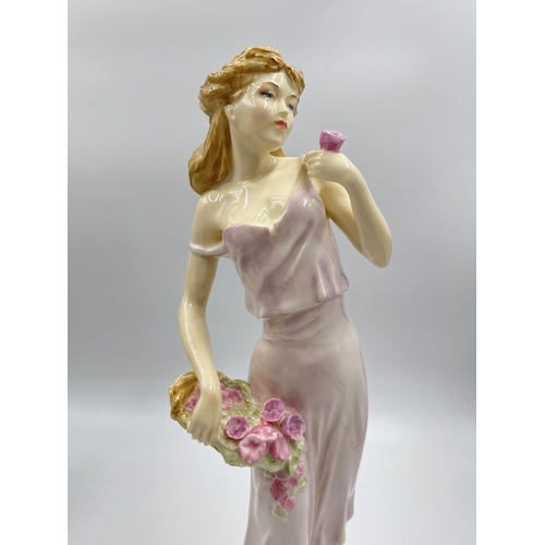 245 - A boxed Royal Doulton Impressions Tender Moment 32cm figurine - HN 4192