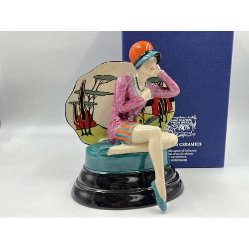 248 - A boxed Peggy Davies Daydreamer limited edition no. 324 of 500 hand painted ceramic figurine modelle... 