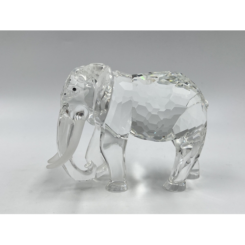 268 - A boxed Swarovski Crystal Annual Edition 1993 Inspiration Africa Elephant figurine - model no. 16997... 