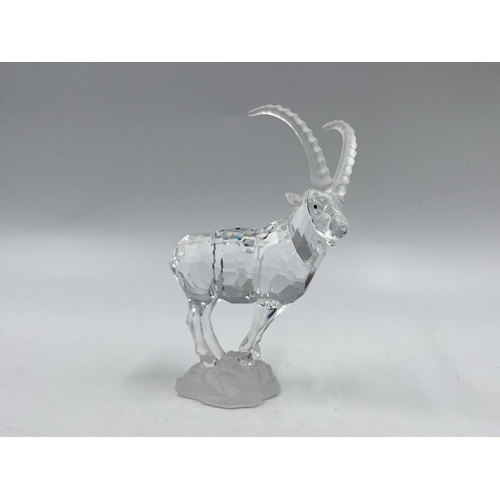 275 - A boxed Swarovski Crystal Ibex figurine - model no. 275439