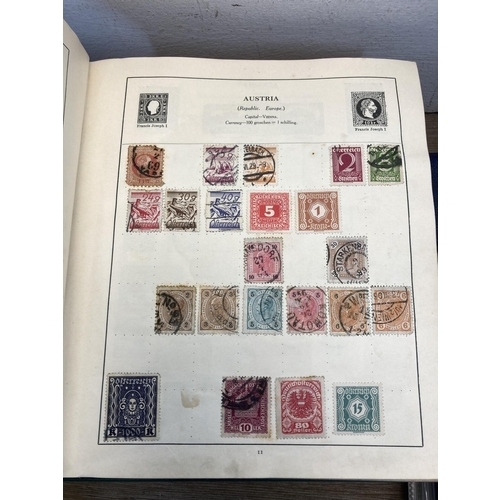 463 - Thirteen albums containing a large collection of antique and vintage stamps