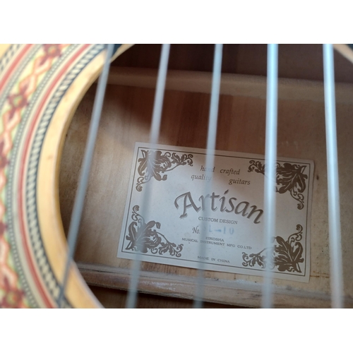 667 - An Artisan SL-10 nylon strung classical guitar