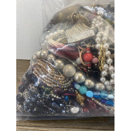 396 - Approx. 10kg of costume jewellery