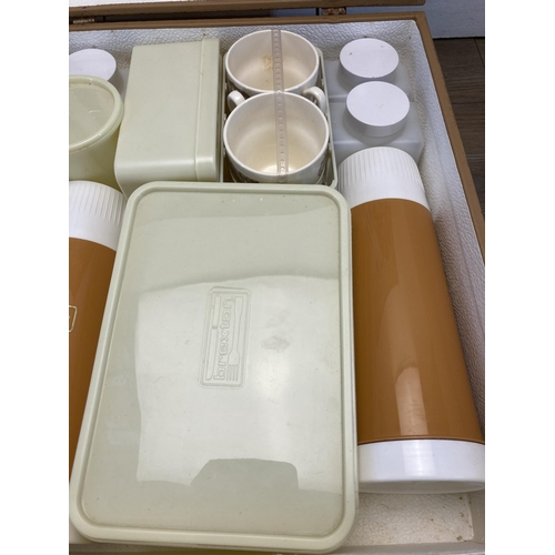 481 - A vintage cased Brexton picnic set