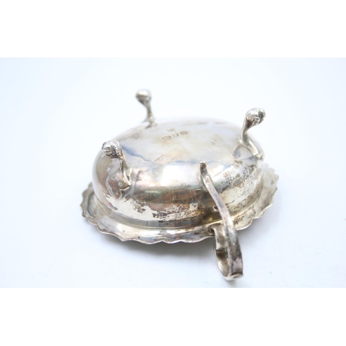 1285 - An Edwardian Josiah Williams & Co. hallmarked London silver handled dish, dated 1909 - approx. gross... 