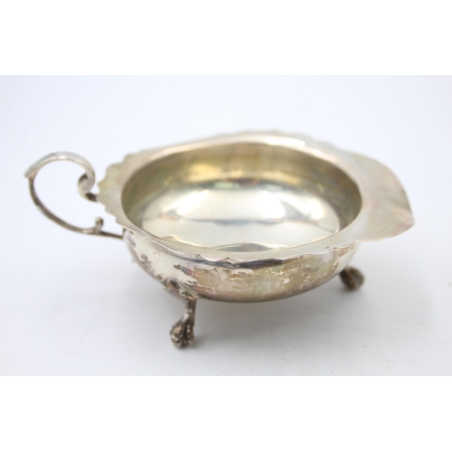 1285 - An Edwardian Josiah Williams & Co. hallmarked London silver handled dish, dated 1909 - approx. gross... 