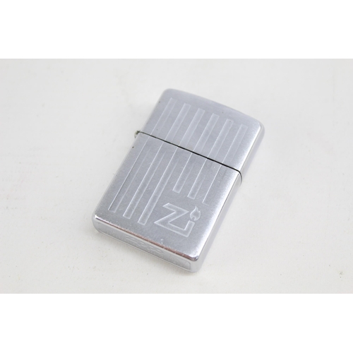 1343 - Four Zippo cigarette lighters