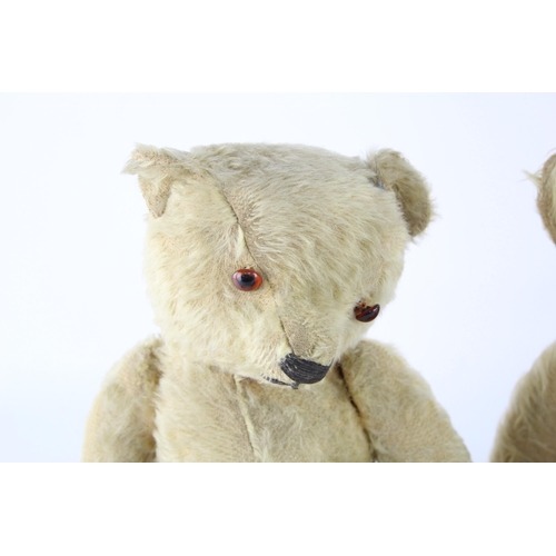 353 - Two vintage mohair stuffed animals