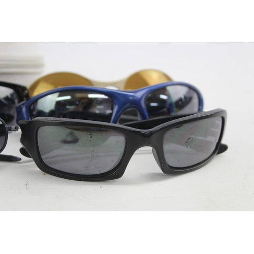 406 - Five pairs of Oakley sunglasses