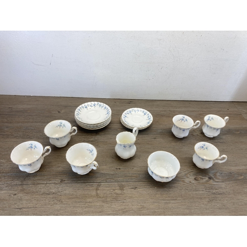 265 - A collection of Royal Albert Memory Lane bone china teaware