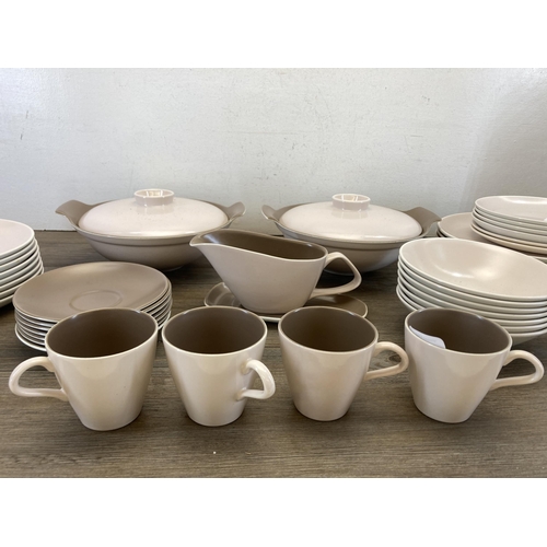 284 - A collection of mid 20th century Poole Pottery dinnerware