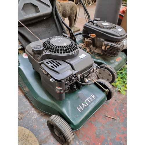 712 - A Hayter Harrier 41 petrol lawn mower