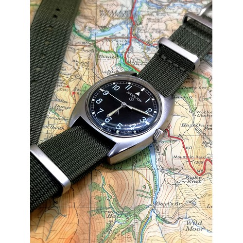 1233A - A 1973 Hamilton W10 mechanical British Army Issued men's wristwatch - ref. 523-8290 W10-6645-99 1369... 