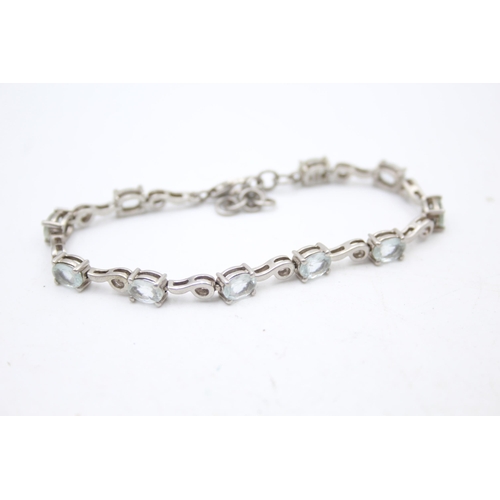 1168 - Four .925 silver bracelets to include TGGC etc. - approx. gross weight 100 grams