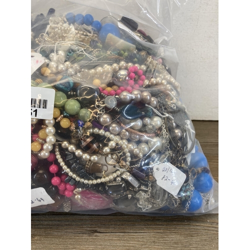 378 - Approx. 10kg of costume jewellery