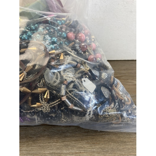 383 - Approx. 10kg of costume jewellery