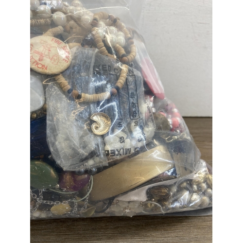 399 - Approx. 10kg of costume jewellery