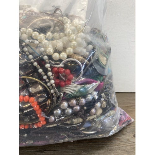 401 - Approx. 10kg of costume jewellery