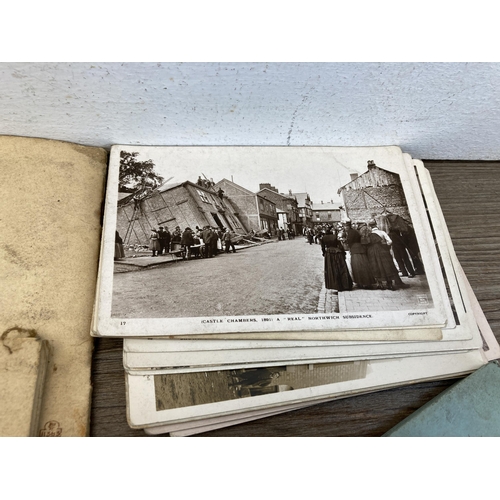 413 - A collection of vintage post and cigarette cards to include John Player & Sons Aircraft of The Royal... 