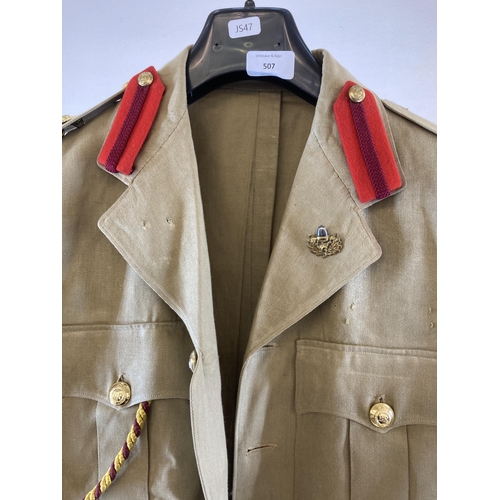 507 - A mid 20th century British Army officer's tunic