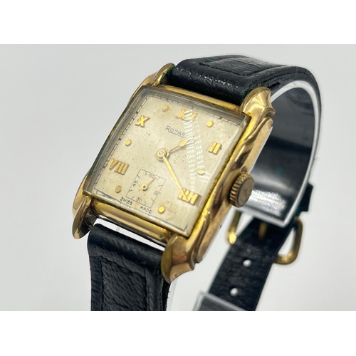 1244 - An Art Deco Rotary cal. 440 mechanical men's wristwatch