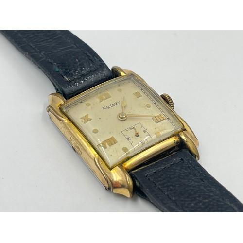 1244 - An Art Deco Rotary cal. 440 mechanical men's wristwatch