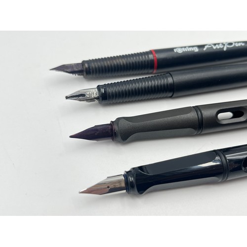 1350 - Six Rotring and Lamy writing instruments