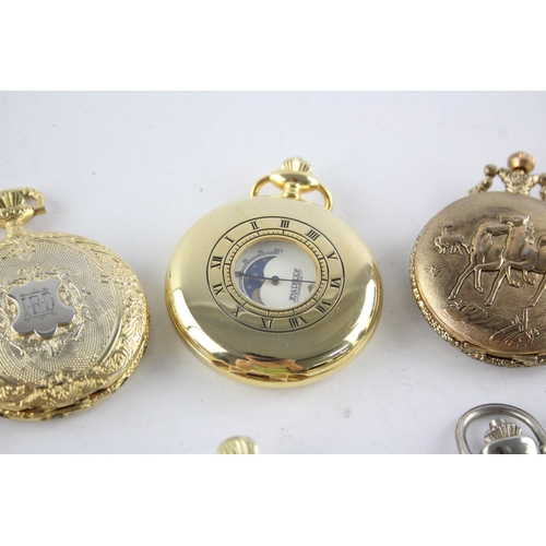 1304 - Fifteen quartz collector's pocket watches to include Assorted Designs etc.