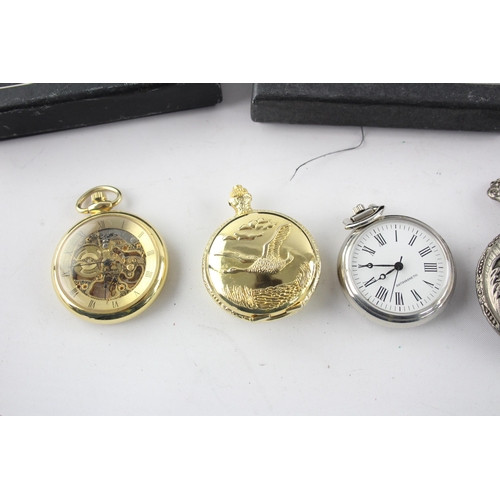 1305 - Eight collector's hand-wind pocket watches