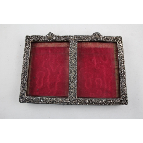 1375 - A Victorian Synyer & Beddoes sterling silver photo frame, hallmarked Birmingham 1899 - approx. gross... 