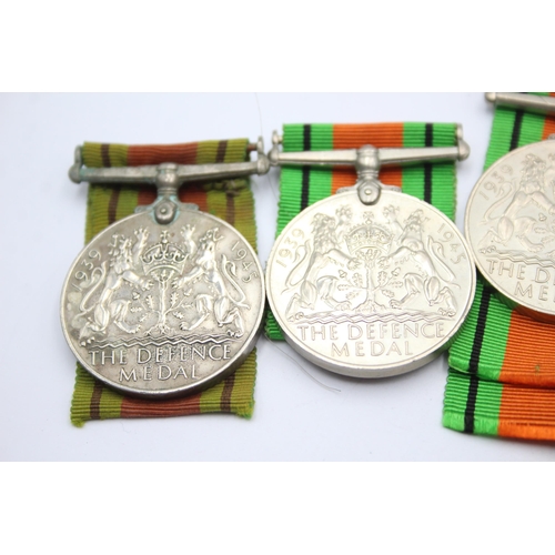 1383 - Six WWII War and Defence medals