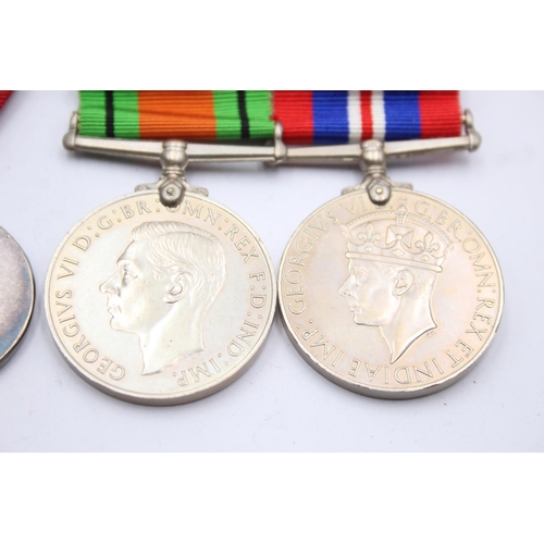 1389 - Three medals, one WWII War, one WWII Defence and one 1953 Elizabeth II Coronation