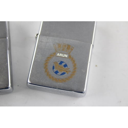 1416 - Two Zippo cigarette lighters