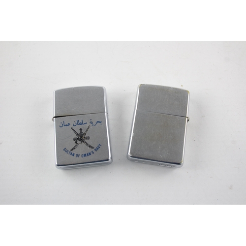 1425 - Two Zippo cigarette lighters