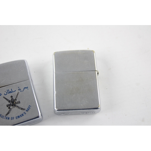 1425 - Two Zippo cigarette lighters