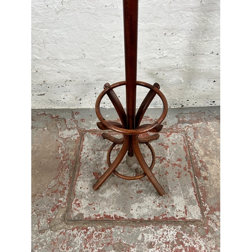 40 - A Thonet style bentwood coat stand - approx. 192cm high