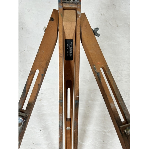 693 - A Dahler Board Co Ltd The Portland beech sketching easel - approx. 110cm high