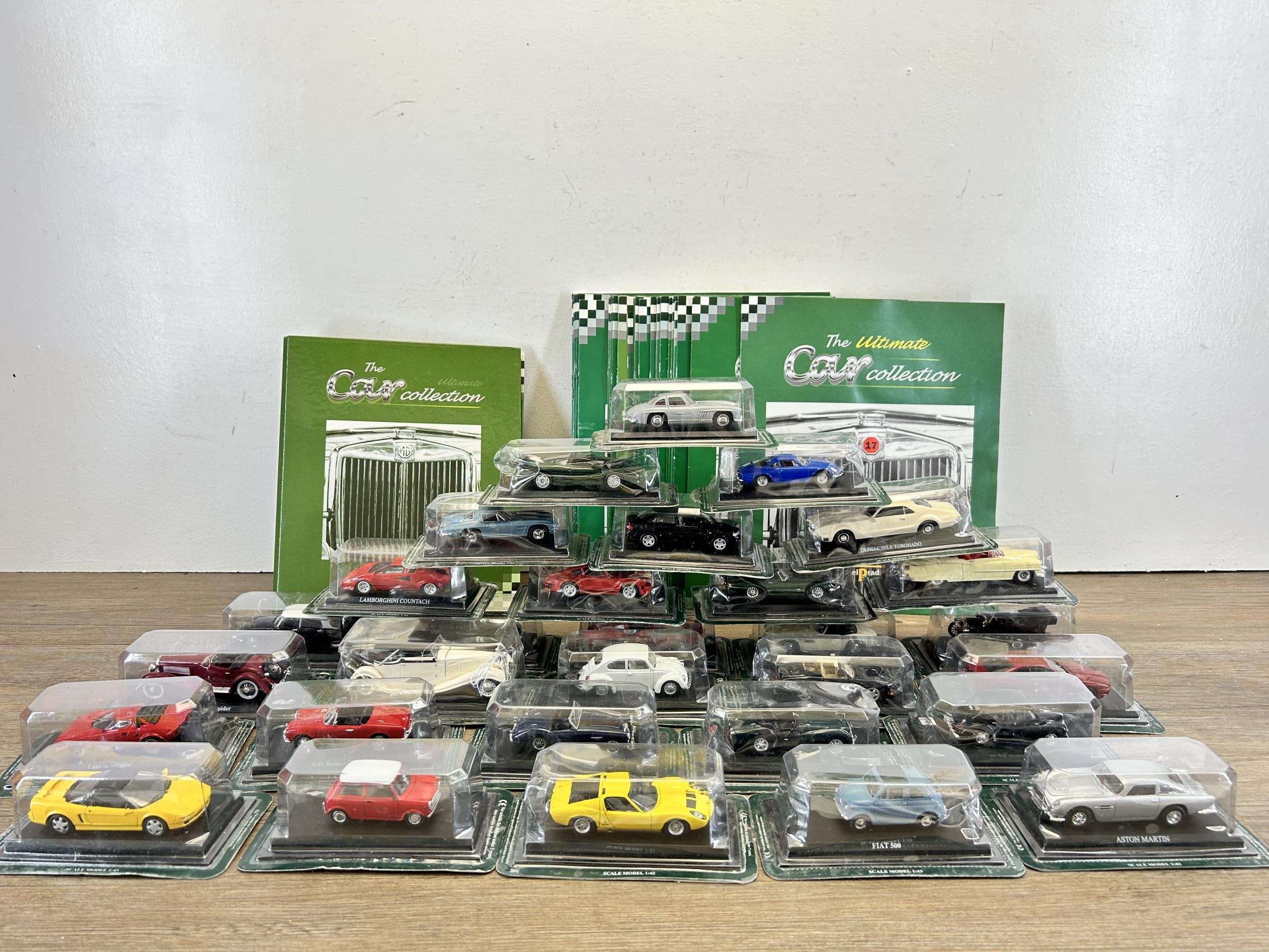 A collection of boxed Del Prado The Ultimate Car Collection diecast model  vehicles
