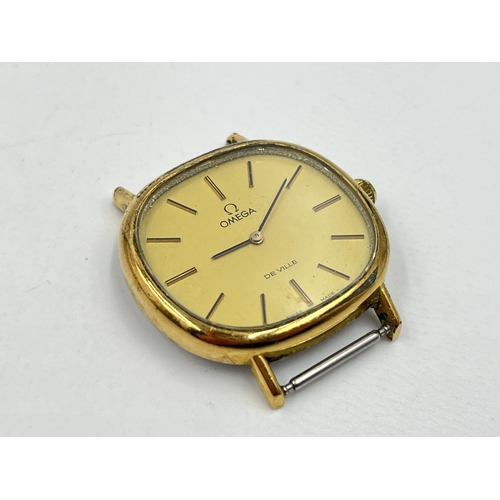 1297 - A vintage Omega De Ville mechanical 32mm wristwatch