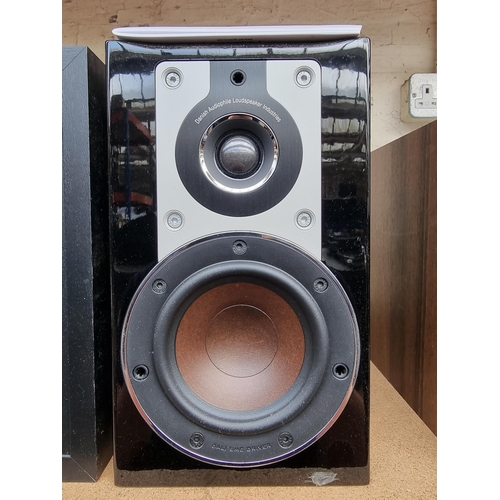 807 - A pair Dali Opticon 1 compact hi-fi speakers with instruction manual