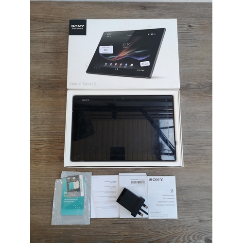 903 - A boxed Sony Xperia Z tablet