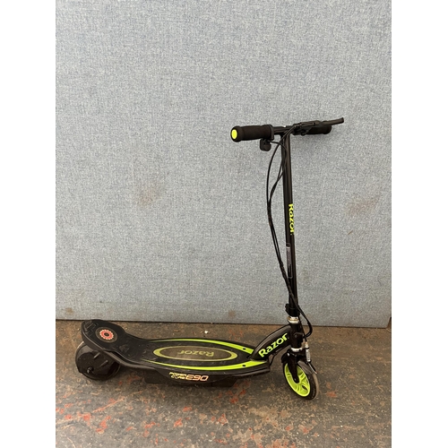 713 - Two items, one Razor Power Core E90 electric scooter and one Cronto Blaze child's mountain bike