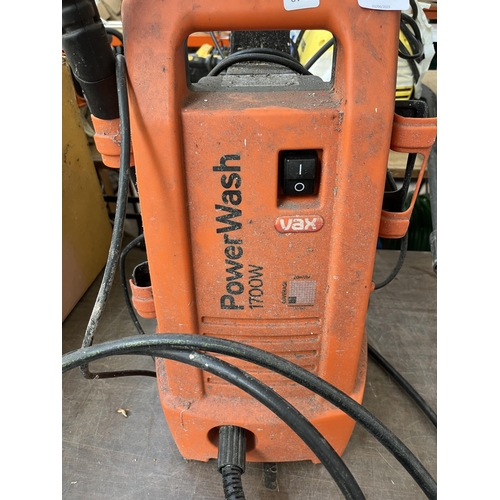 763 - A Vax power wash 240v pressure washer