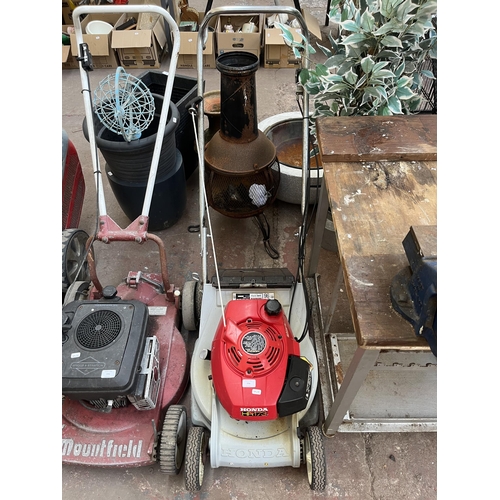 774 - A Honda HR173 petrol lawn mower