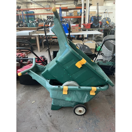 786 - Four plastic wheelbarrows