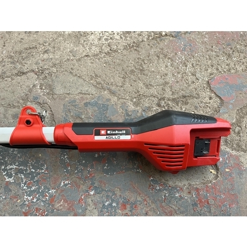 734 - An Einhell Agillo battery powered strimmer