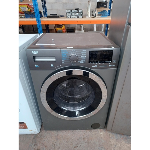 961 - A Beko WDR8540141G 60cm washer/dryer