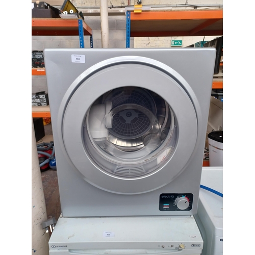 963 - An Electriq counter top tumble dryer - approx. 50cm wide x 57cm high x 36cm deep